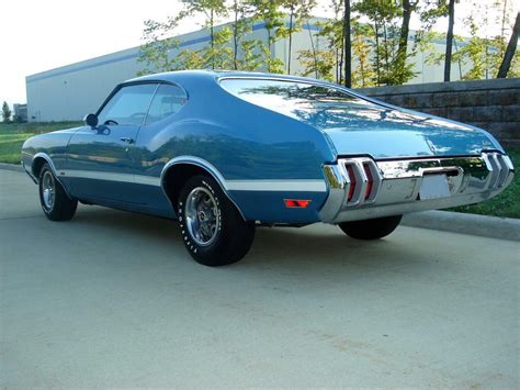 1970 Oldsmobile Cutlass W31 Coupe Rear 3 4 64254