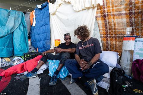 Perth Tent City Homeless Residents Live Rough As Mayor Basil Zempilas