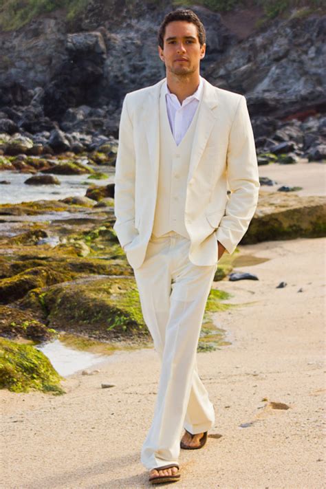 Linen Beach Wedding Attire For Men All You Need Infos