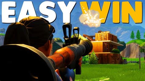 Easy Win Fortnite Battle Royale Youtube