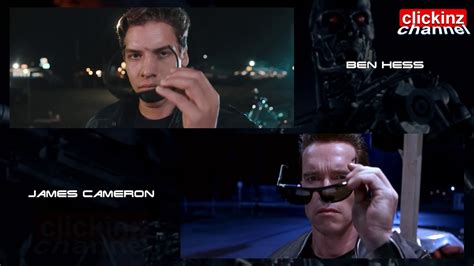 Joseph Baena Schwarzenegger Son Hijo Terminator 2 Side By Side