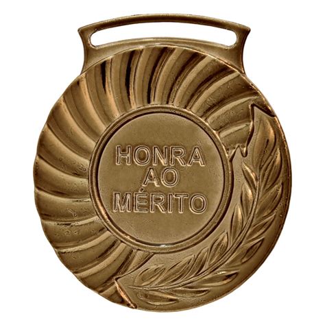 Medalha Redonda Honra Ao M Rito M Trof Us Friendz