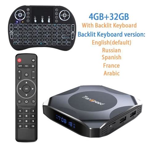 Gkeyboard Transpeed Android Tv Box Bt D Rapide Double M