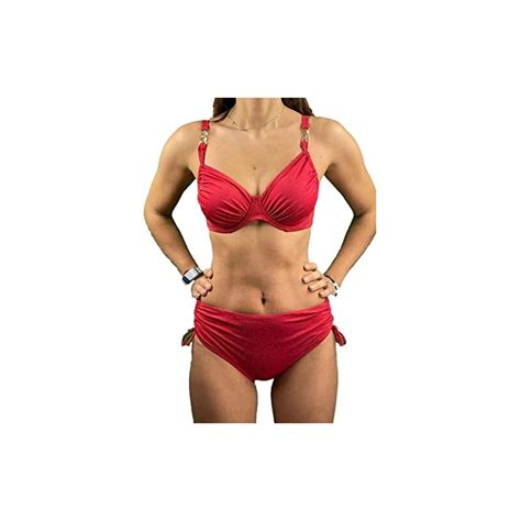 Sièlei Bikini glitter con ferretto coppa C slip alto art BR93 4