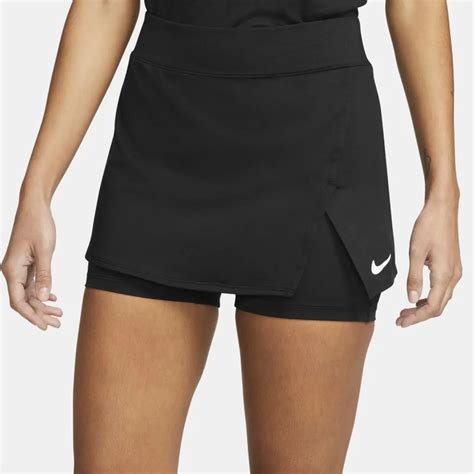 Saia Nikecourt Dri Fit Victory Preta Feminina Dh