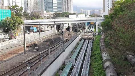 高畫質 羅湖通關mtr港鐵2023東鐵綫r Train駛往往羅湖及落馬洲隧道 Youtube