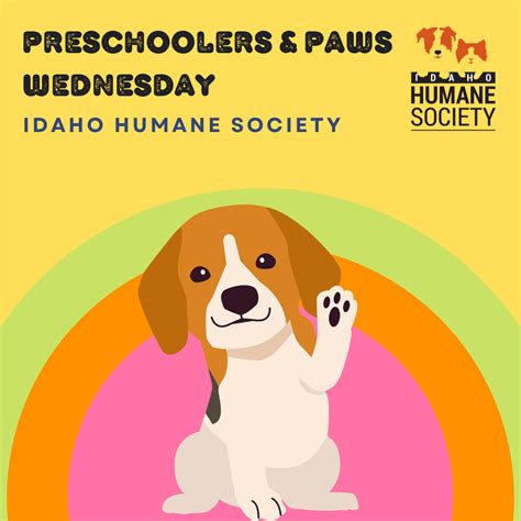 Preschoolers and Animals Wednesday - Idaho Humane Society