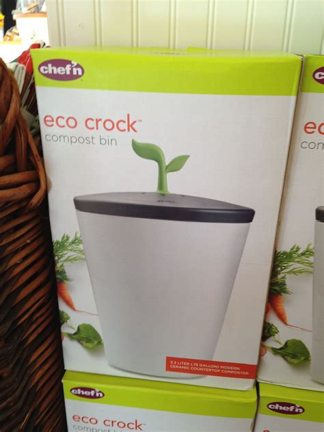 Eco Crock Compost Bin 3995 At Stonewall Kitchen Countertop Compost