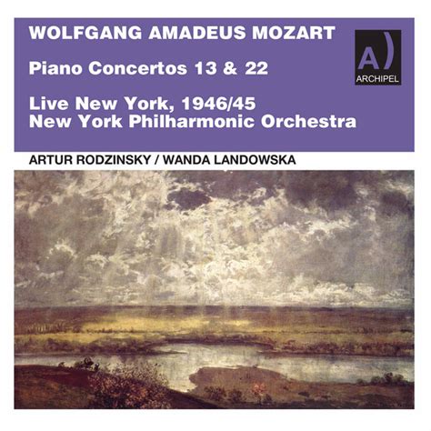 Wanda Landowska And Artur Rodzinsky Live Mozart Piano Concertos And