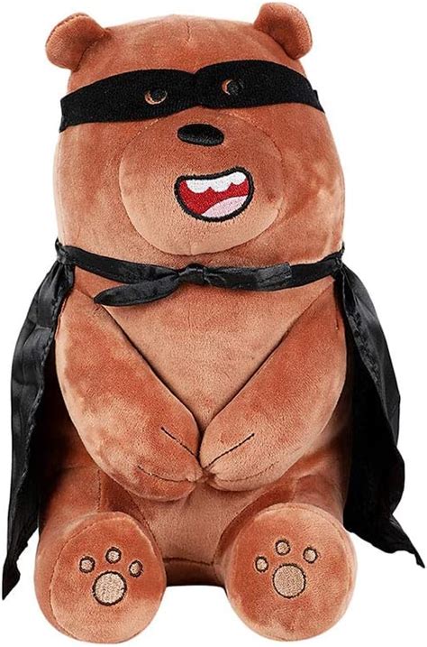 Miniso Peluche Grizzly Sentado Grande We Bare Bears Amazon Mx