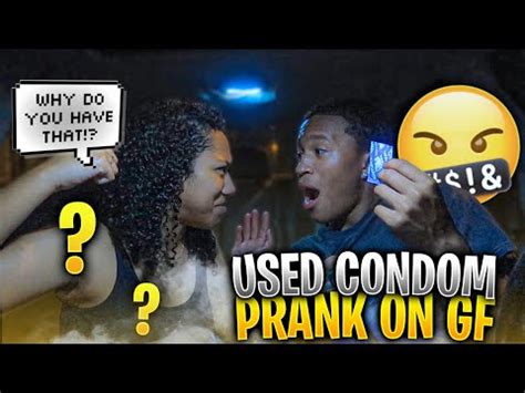 USED CONDOM PRANK ON CRUSH GONE WRONG YouTube