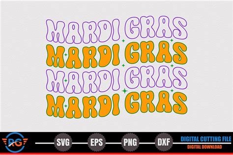 Mardi Gras Mardi Gras Retro Svg Graphic By Robi Graphics · Creative