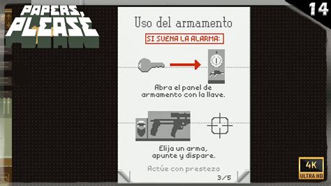 Armamento Pesado Papers Please Gameplay Argentina Youtube