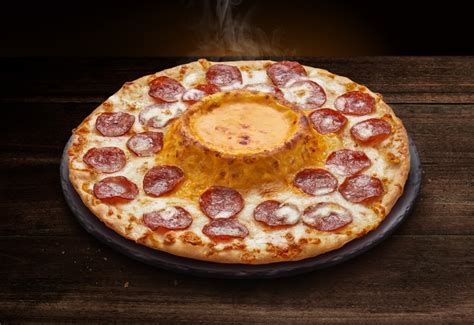 Cheese Volcano Beef Pepperoni Dominos Pizza