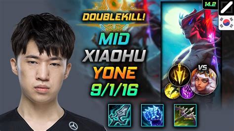 Xiaohu Yone Mid Kr Youtube