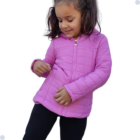 Jaqueta Puffer Feminina Infantil