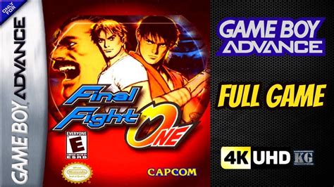 Final Fight One GBA 4K60ᶠᵖˢ UHD Longplay Gameplay Walkthrough