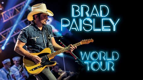 Brad Paisley World Tour 2020