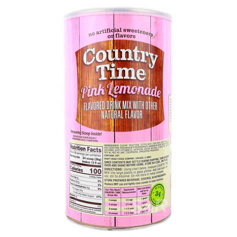 Pink Lemonade Country Time