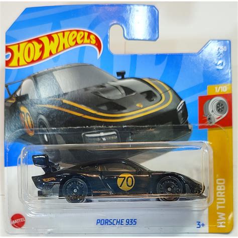 HOT WHEELS Porsche 935 Preta HW TURBO MATTEL Shopee Brasil