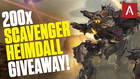 Your Chance To Win A New Titan Scavenger Heimdall In This War