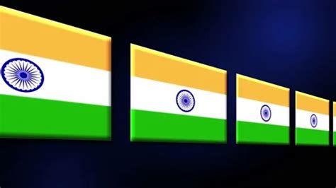 India Flag Animated Background 3d Animat... | Stock Video | Pond5