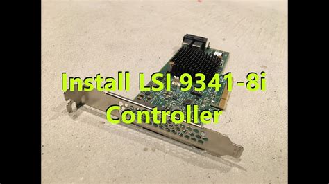How to install a Dell LSI 9341-8i Raid Controller in to a Precision ...