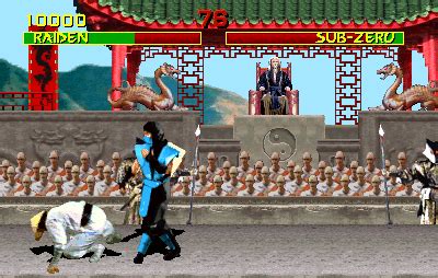 Screenshot of Mortal Kombat (Arcade, 1992) - MobyGames