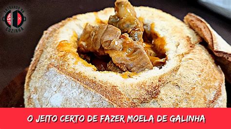 O Jeito Certo De Fazer Moela De Galinha Comida De Boteco YouTube