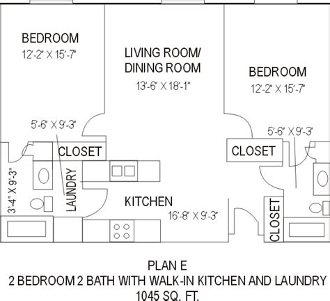 Floor Plans Corral Park Apartments