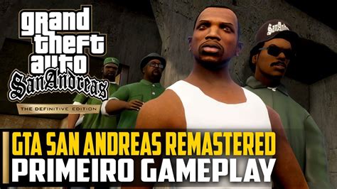 Gta San Andreas Remastered O In Cio Do Gameplay Do Davy Jones Youtube