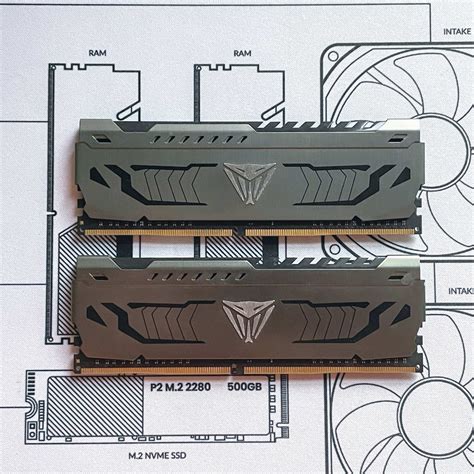 DJR-Die Patriot Viper Steel 16GB (2x8GB) 4133 MHz DDR4 CL19-21-21-41 ...