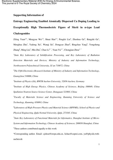 Pdf Entropy Engineering Enabled Atomically Dispersed Cu Doping