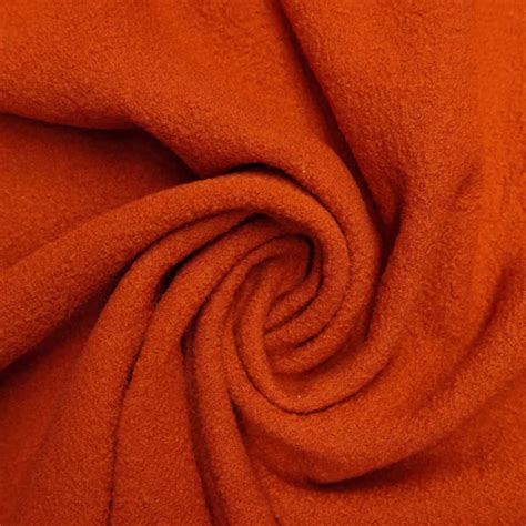 Italienischer Merino Wollwalk Supersoft Rostorange Wollwalk