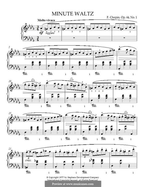 Вальсы Шопен Ноты - servicofficial