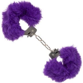 Calexotics Ultra Fluffy Furry Cuffs Esposas Moradas Sexplace Es