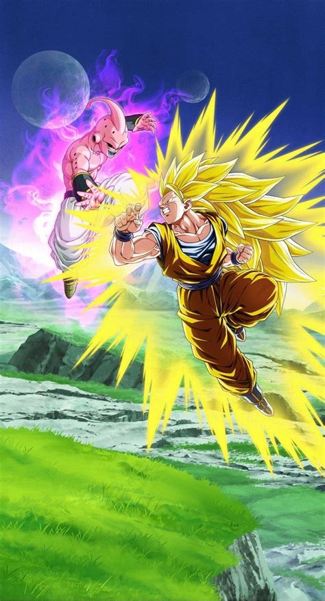 Goku And Kid Buu Wallpapers - Wallpaper Cave