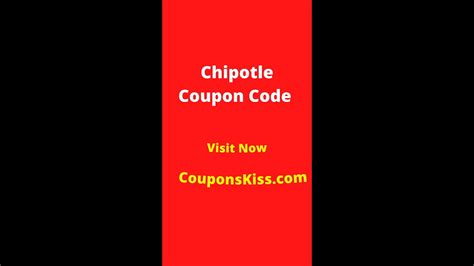 Chipotle Coupons How To Enter Chipotle Coupon Code Couponskiss