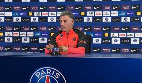 PSG Chief On Twitter Christophe Galtier At The Press Conference