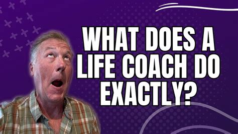 What Does A Life Coach Do Exactly YouTube