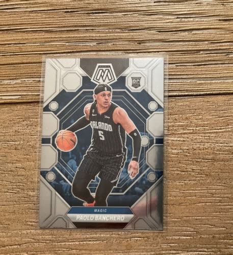 2022 23 Panini Mosaic Basketball Paolo Banchero Rookie Card 231