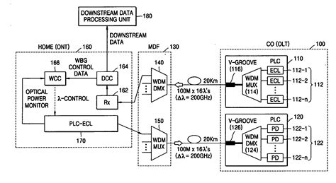 Wdm Pon System Based On Wavelength Tunable External Cavity Laser Light