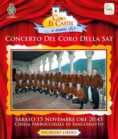 SANGUINETTO CHANNEL 40 Anni Del CORO EL CASTEL Festeggiamento Con Il