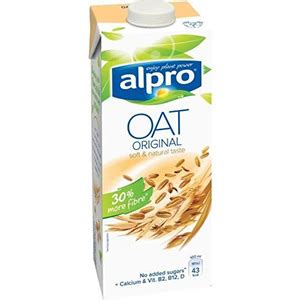 Alpro Oat Original Oat Milk 1 Litre The V Spot