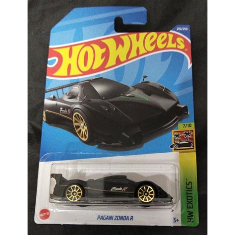 HITAM Hot WHEELS PAGANI ZONDA R BLACK Shopee Philippines