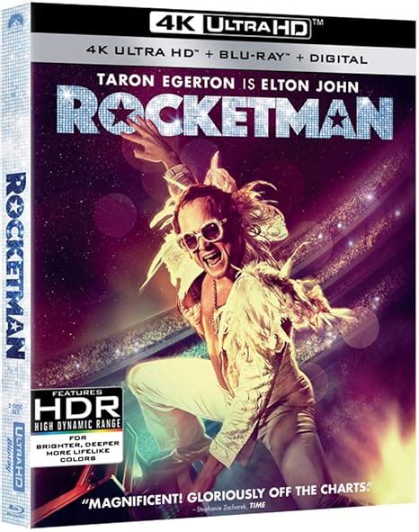 Rocketman Blu Ray Amazon Co Uk Taron Egerton Jamie Bell Richard