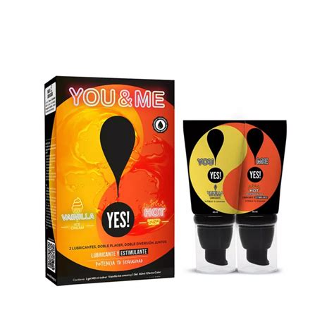 Yes Pack You Me Hot Ml Vanilla Ml Comercial Mef