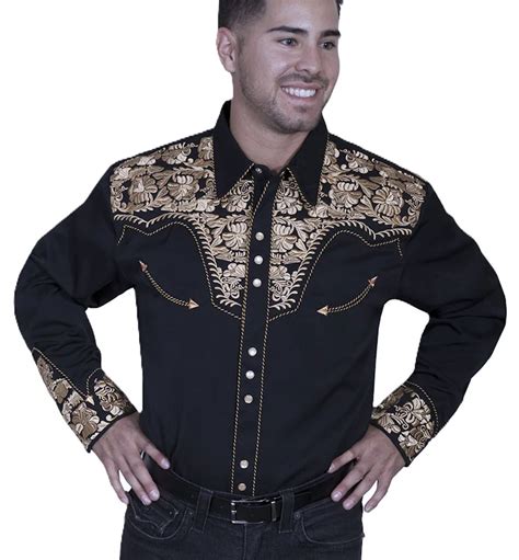 Men S Embroidered Western Shirts Categories Page 2 Of 3 The Wild Cowboy