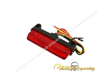 Piloto Trasero Universal Con Stop Homologado REPLAY Con Barra LED Roja