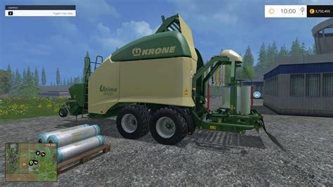 Krone Ultima Cf 155 Xc Black Wrap V1 0